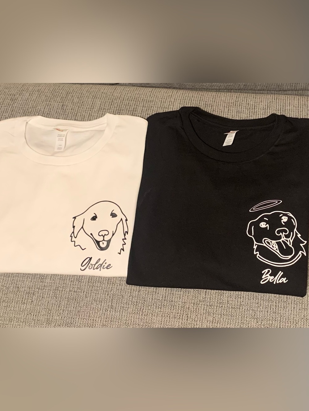 Customizable Pet T-Shirt Cricut cut Vinyl White or Black